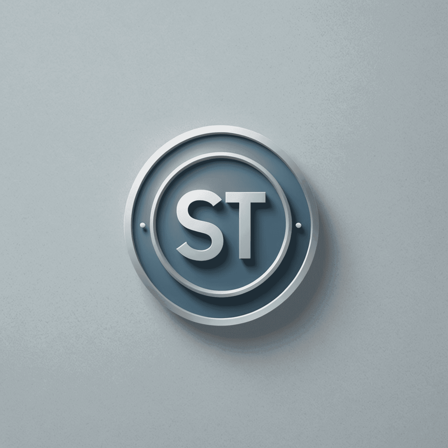 Soft_Tech logo: Un logotipo moderno y minimalista con letras estilizadas en azul brumoso y gris perla, que evoca una sensación de tecnología suave y amigable