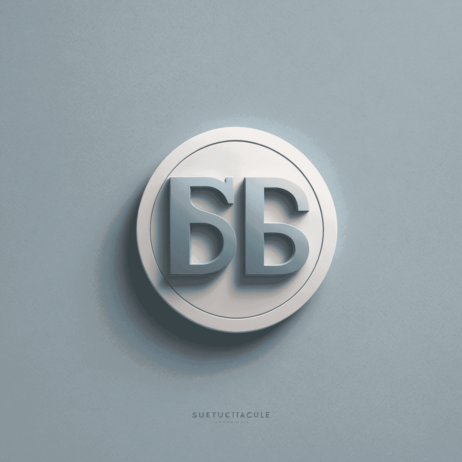 Soft_Tech logo: Un logotipo moderno y minimalista con letras estilizadas en azul brumoso y gris perla, que evoca una sensación de tecnología suave y amigable